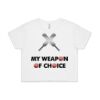 Womens Crop Tee  Thumbnail