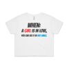 Womens Crop Tee  Thumbnail