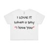 Womens Crop Tee  Thumbnail