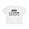 Womens Crop Tee  Thumbnail