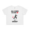 Womens Crop Tee  Thumbnail