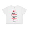Womens Crop Tee  Thumbnail