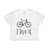 Womens Crop Tee  Thumbnail