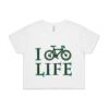 Womens Crop Tee  Thumbnail