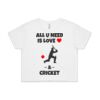 Womens Crop Tee  Thumbnail